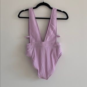 Bikini Lab Plunge Swimsuit